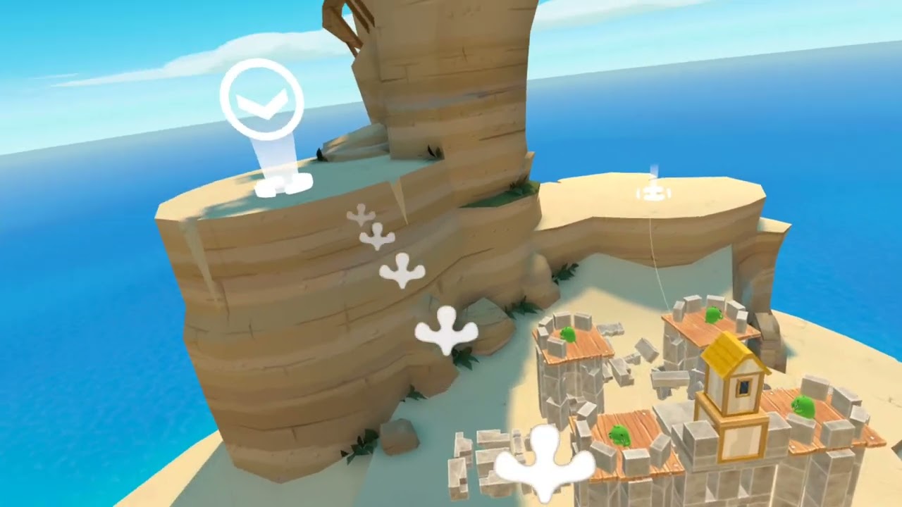 Angry birds vr isle of pigs полное прохождение