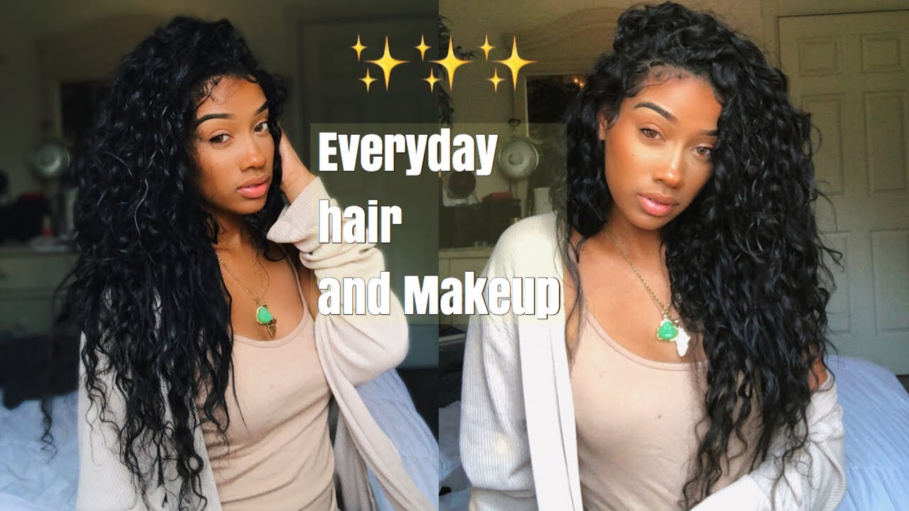 EVERYDAY MAKEUP AND HAIR ROUTINE | ft. DSOARHAIR