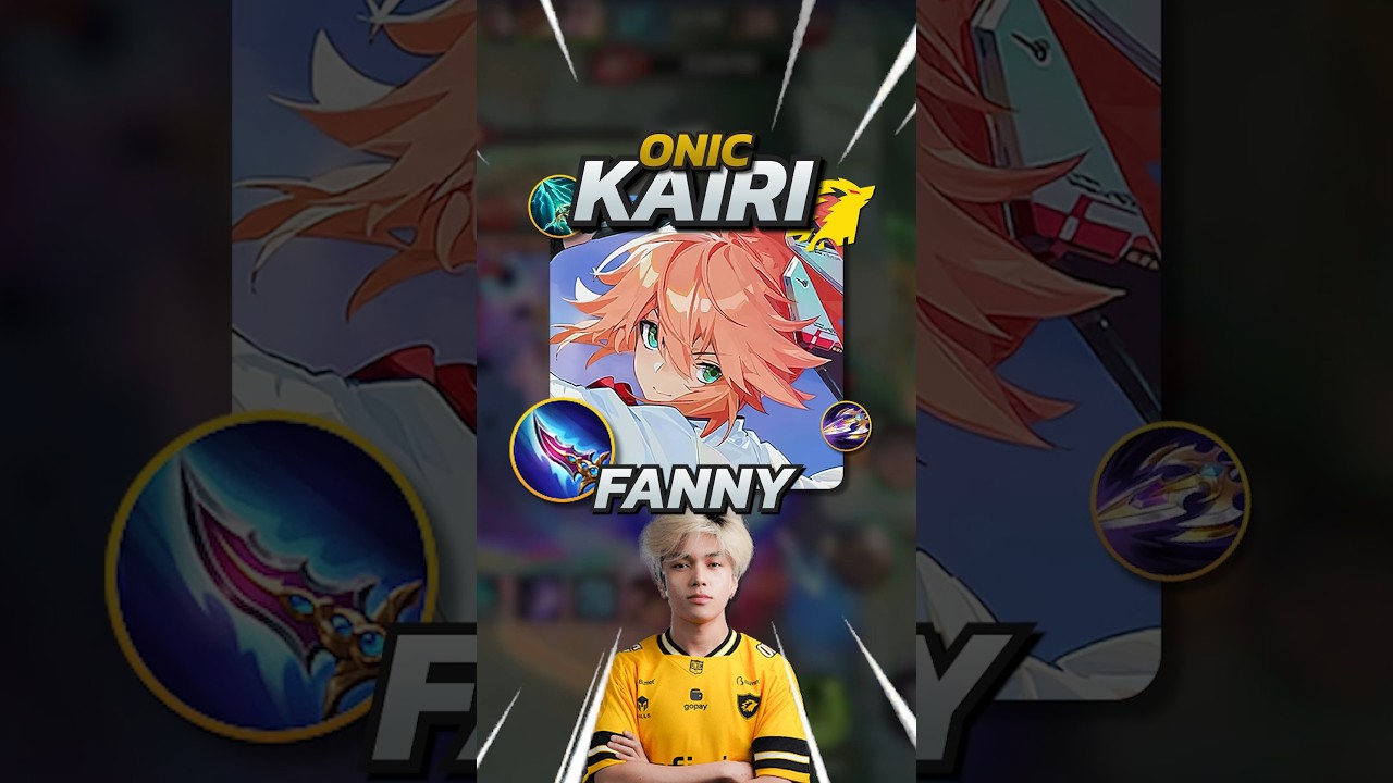 Onic Kairi 91% Winrate Fanny S37 Build! #mlbb #mobilelegends #gaming #mlbbcreator #mlbbnext2025