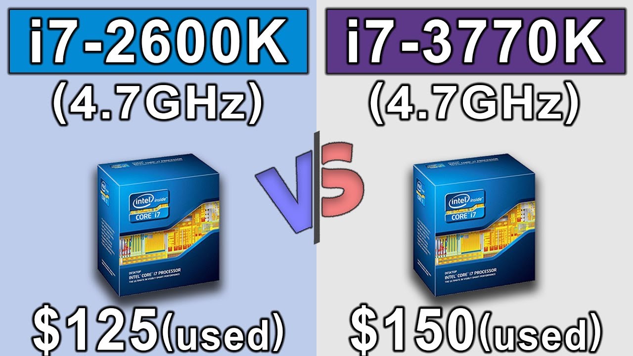 i7-2600K (4.7GHz) OC vs i7-3770K (4.7GHz) OC | New Games Benchmarks