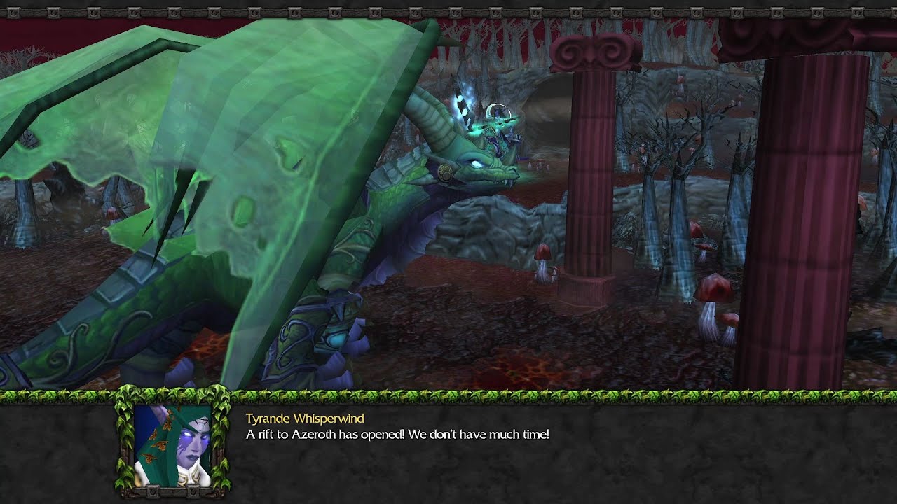 Tyrande saves Ysera from the Nightmare's corruption