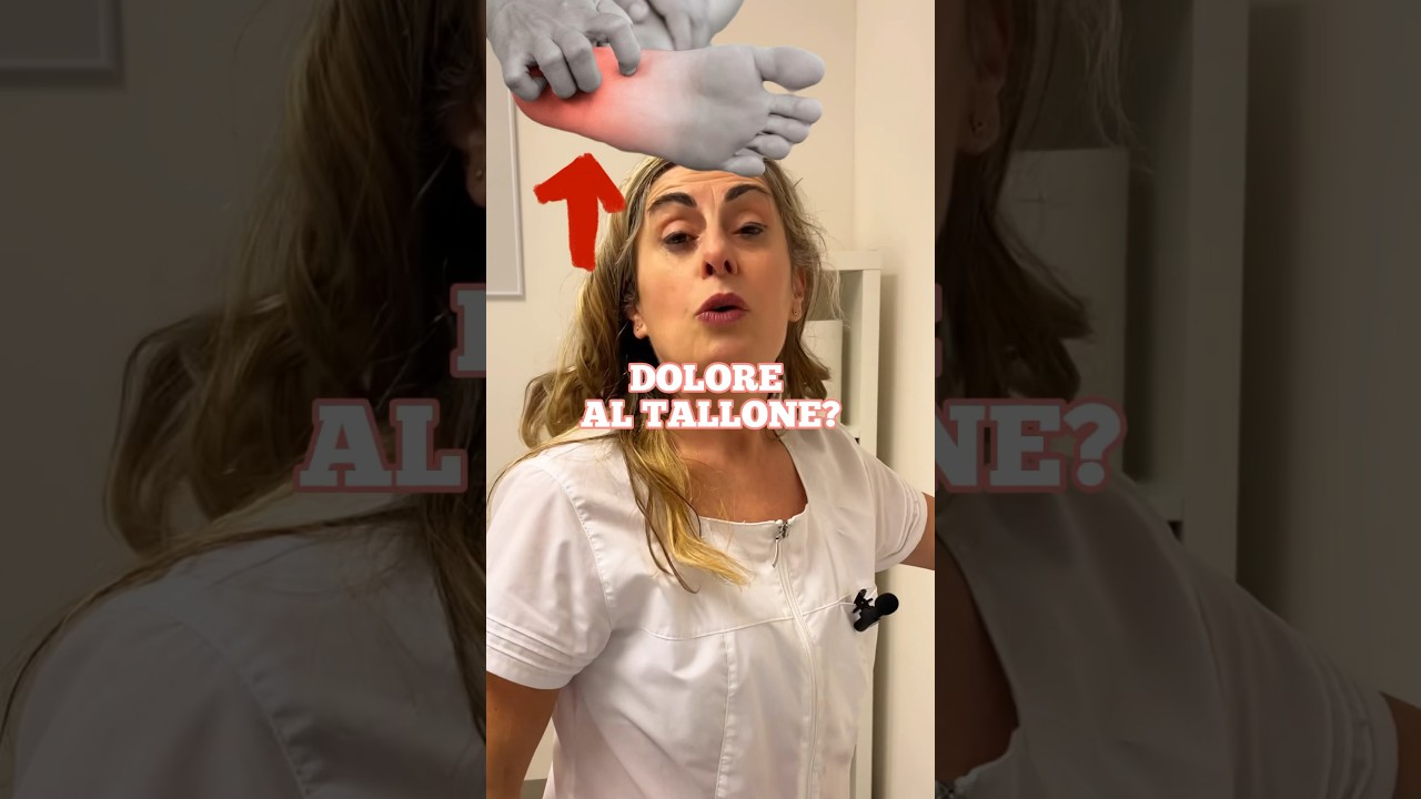 DOLORE AL TALLONE 2 esercizi utili per te - Fisioterapia