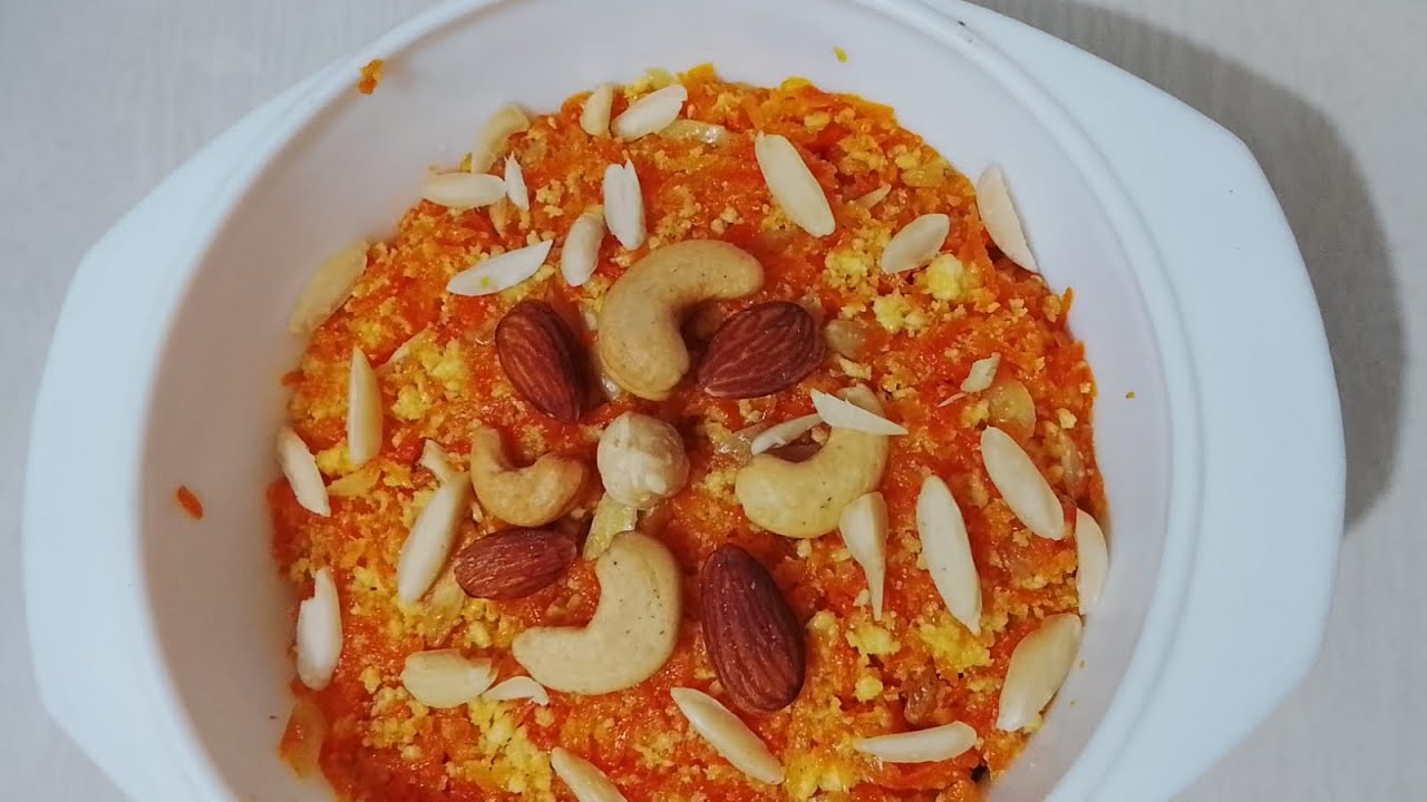 মজাদার স্বাদে দুধের ছানা দিয়ে গাজরের হালুয়া রেসিপি || Delicious carrot halwa recipe with milk powder