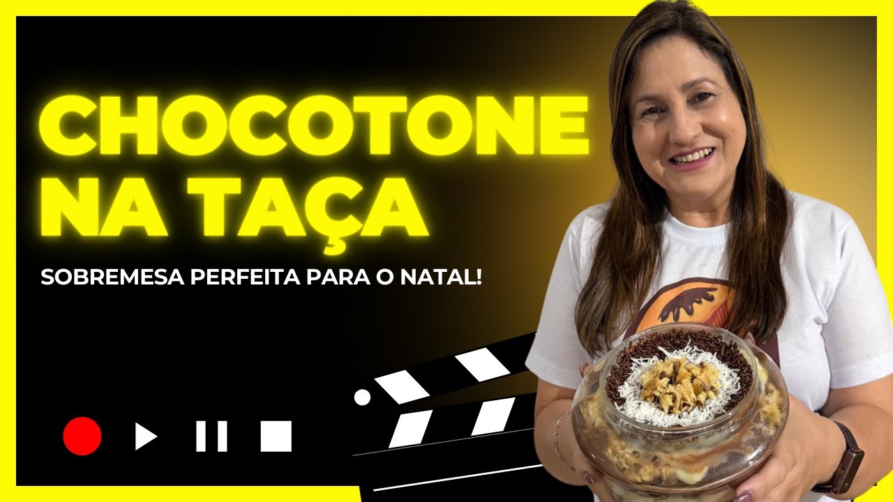 ✅ CHOCOTONE NA TAÇA | RECEITAS CON AMORE