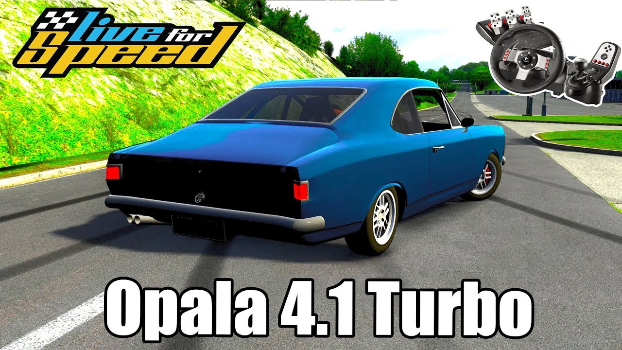 Live for Speed - Opala 74 4.1 Turbo - MOD NOVO! (G27 mod)