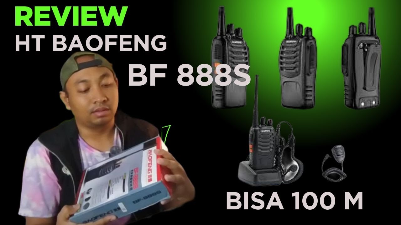 REVIEW HT BAOFENG BF888S ll cek keliling kampung ll