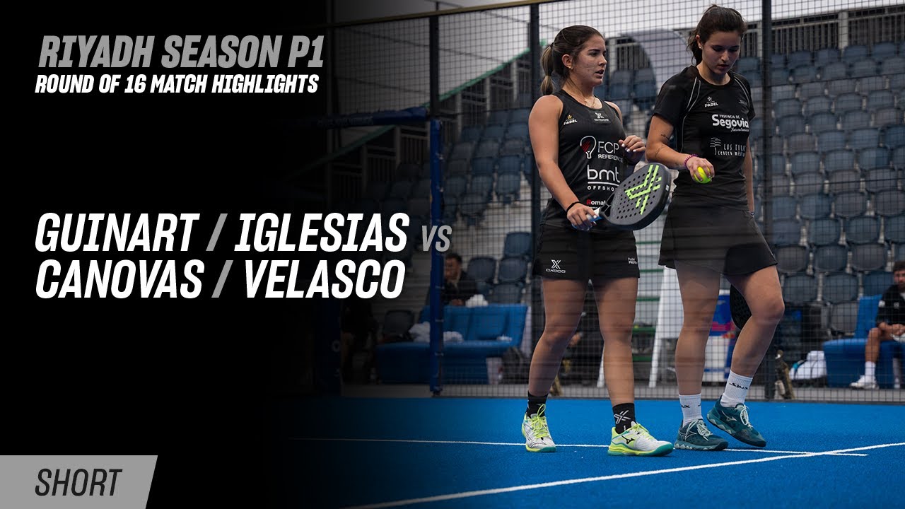 Riyadh Season Premier Padel P1 🇸🇦🎾 Guinart / Iglesias vs. Canovas / Velasco (R16 Highlight)