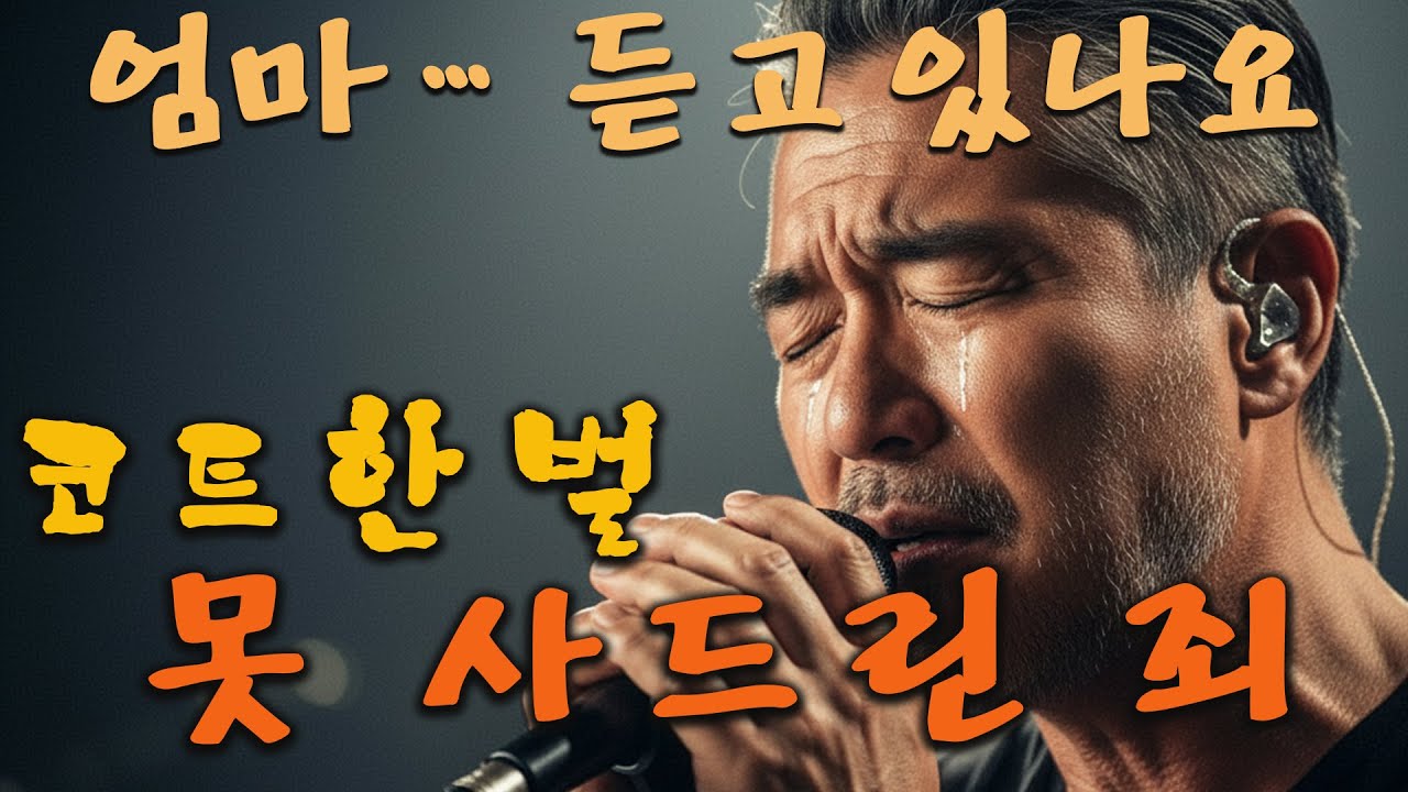 엄마 옷장 앞에서 울었습니다｜가슴을 찢는 효도 트로트｜눈물 주의