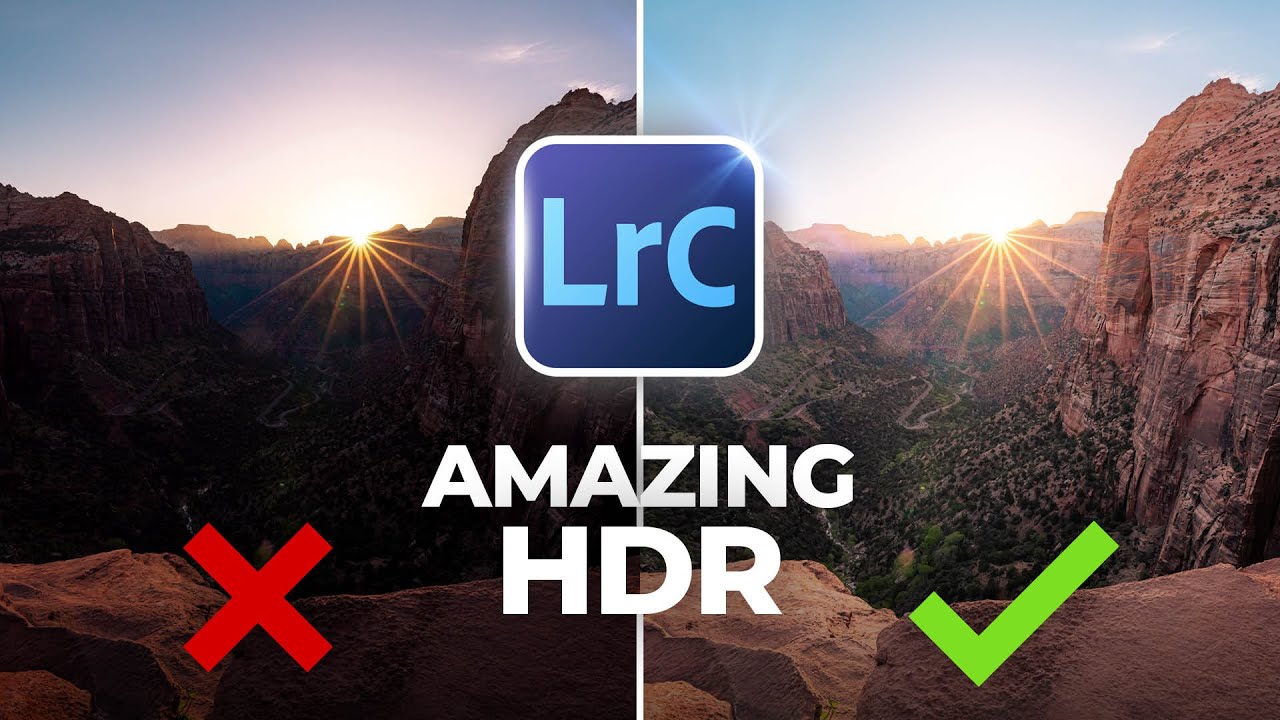 Как объединить HDR-фотографии в Lightroom