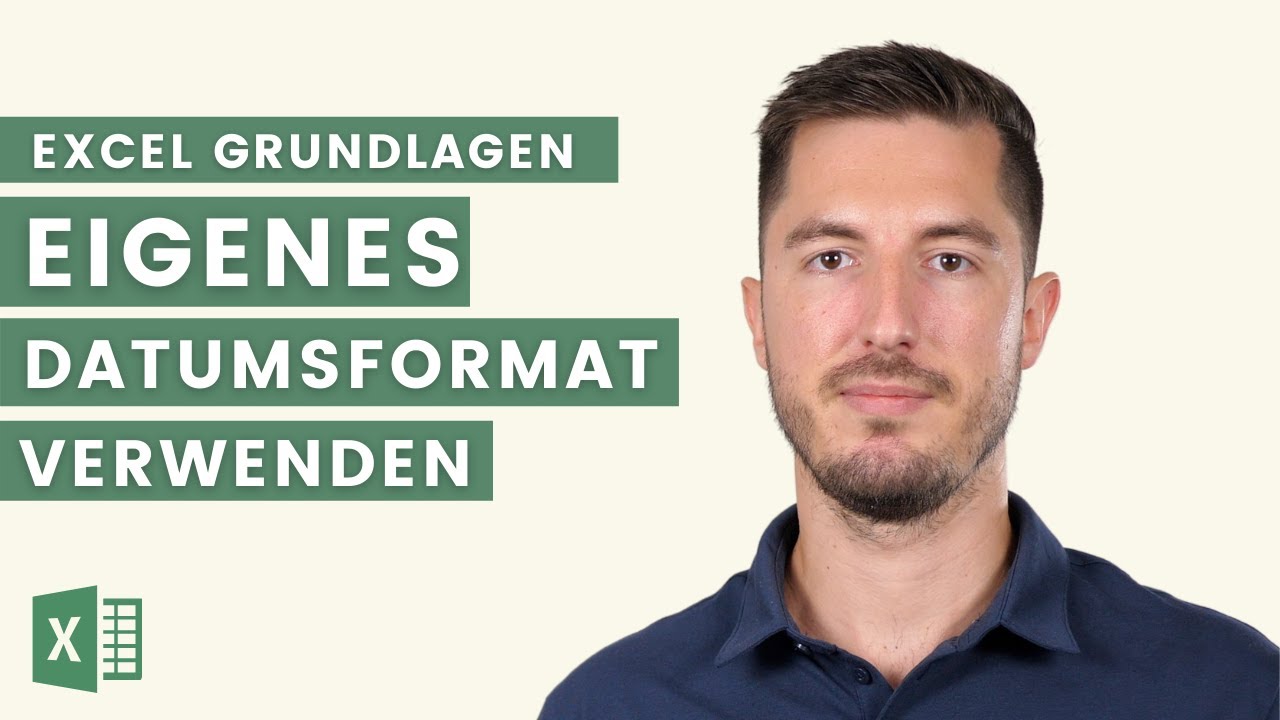 In Excel benutzerdefinierte Datumsformate erstellen | Excel Grundlagen Tutorial