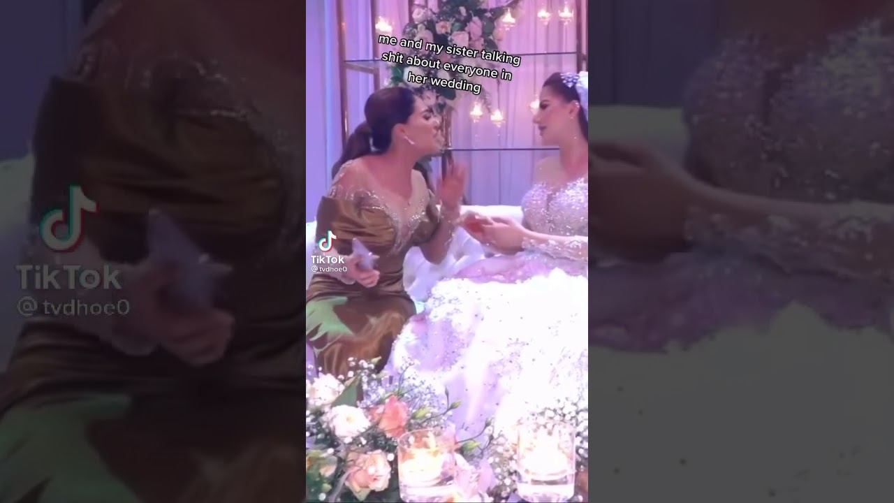 Me and my sister talking shit about everything in her wedding | friendship goals | Arezo and Parnian