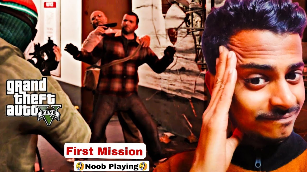 GTA 5 First Mission Ka Dhamaka! 🔥 Grand Theft Auto Gameplay Action Blast | Hindi GTA