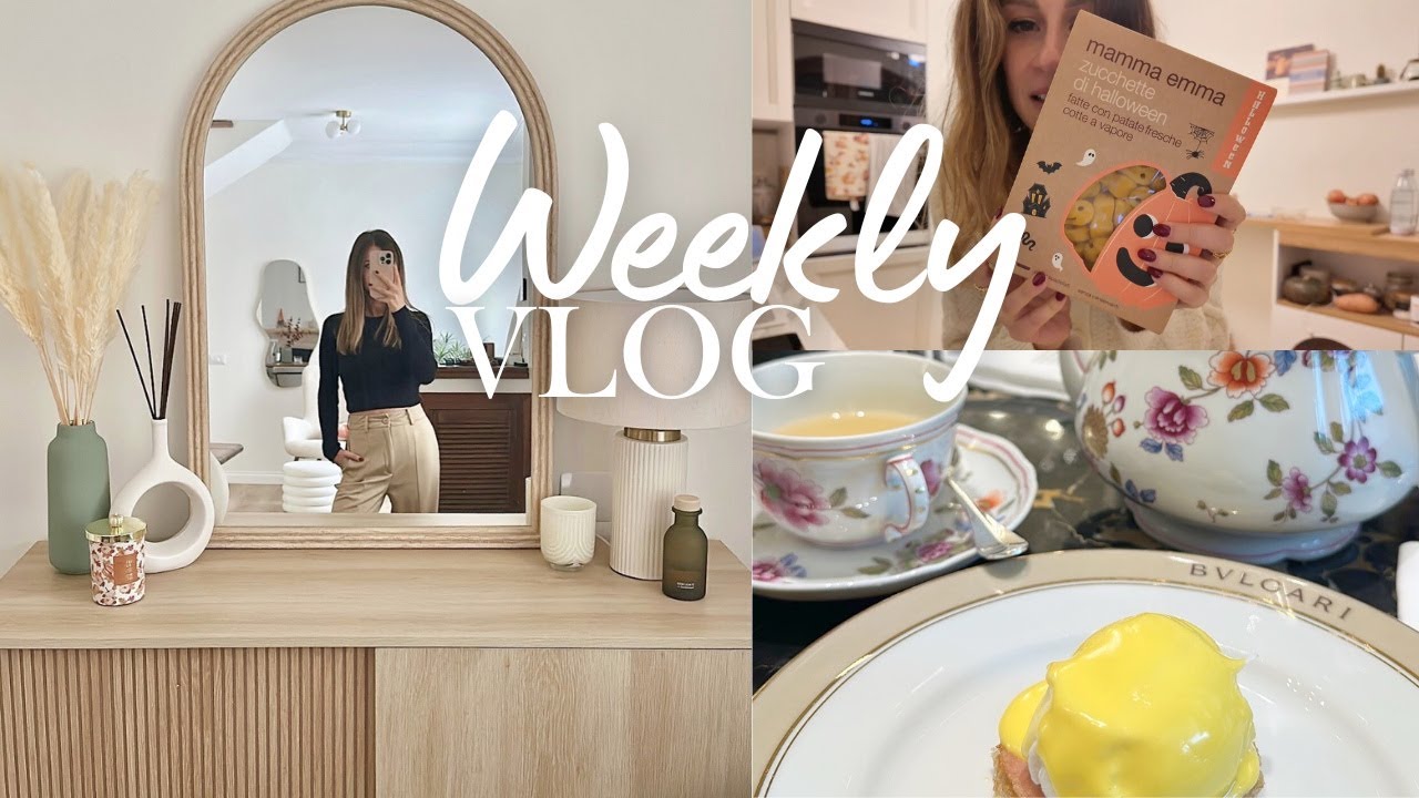 Ancora novit&agrave; e cambiamenti in casa & Halloween 🎃 | Weekly Vlog