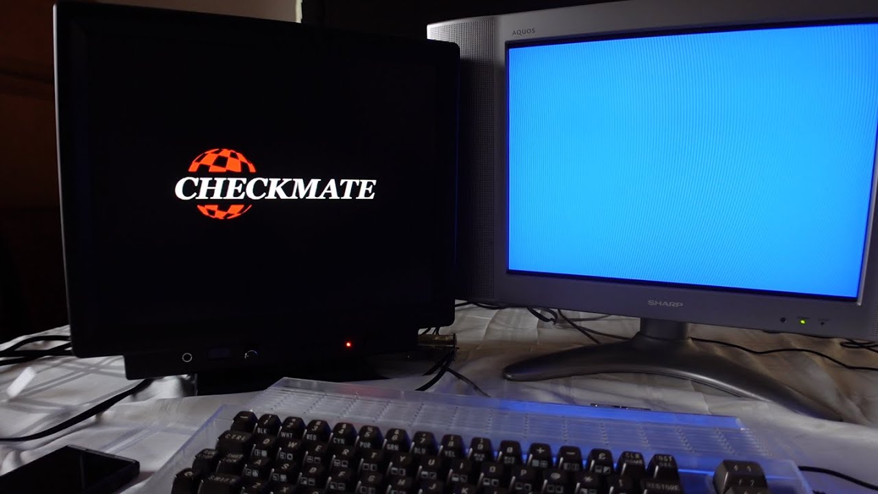 Checkmate IPS Monitor Power On First Look