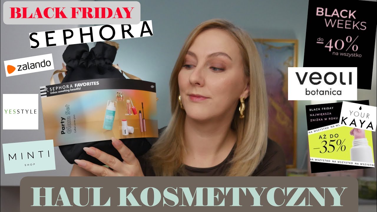 HAUL KOSMETYCZNY🛒 BLACK FRIDAY🤑 NAJLEPSZE OKAZJE | SEPHORA FAVORITES MEGA ZESTAW🥰 WYNIKI ROZDANIA🎁