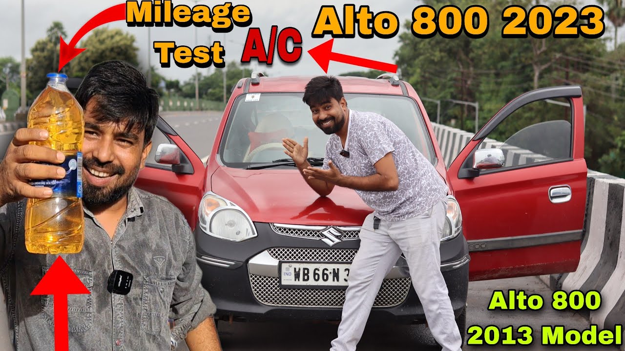 Alto 800 Mileage Test💯 | Maruti SuzukiAlto 800 Mileage Test | Suzuki Alto 800 2013 Model Test