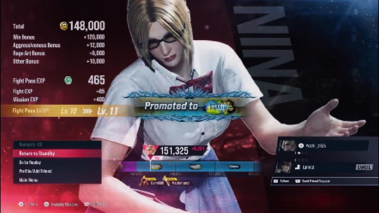 TEKKEN 8 Nina Williams Road to Fujin! Ranked Matches PS5 Gameplay 4K
