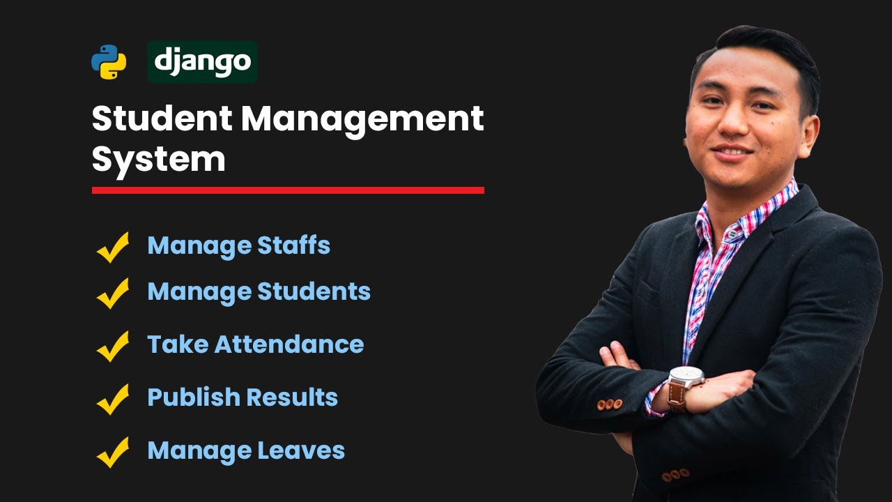 Student Management System in Django (Python) - Project Demo