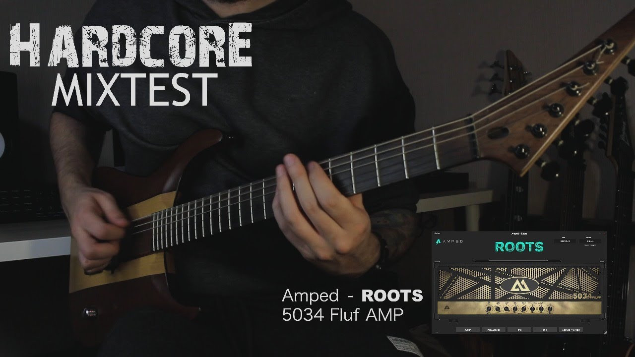 Hardcore Mix /  Vinogradov Guitars / Amped - ROOTS Plugin #customguitars  #hardcore