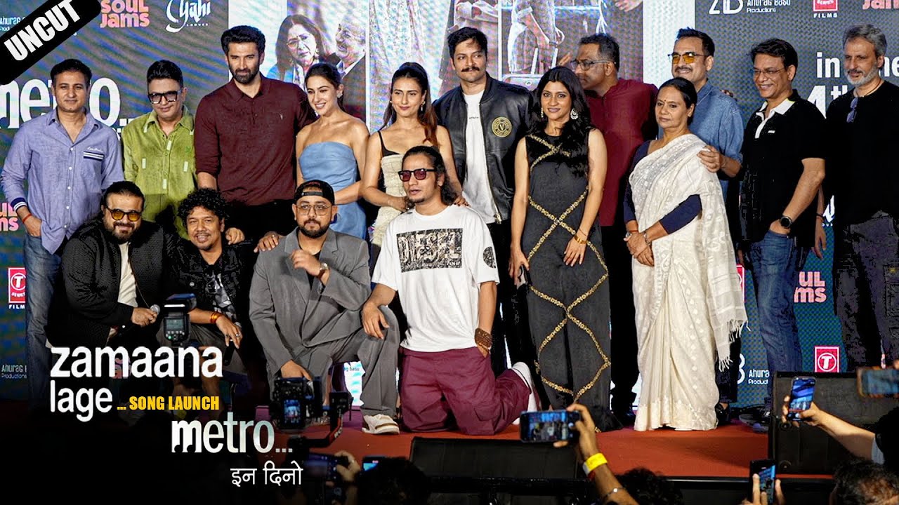 UNCUT - Metro...In Dino: Zamaana Lage (Song) Launch | Sara Ali ,Aditya ,Anurag Basu | Pritam |