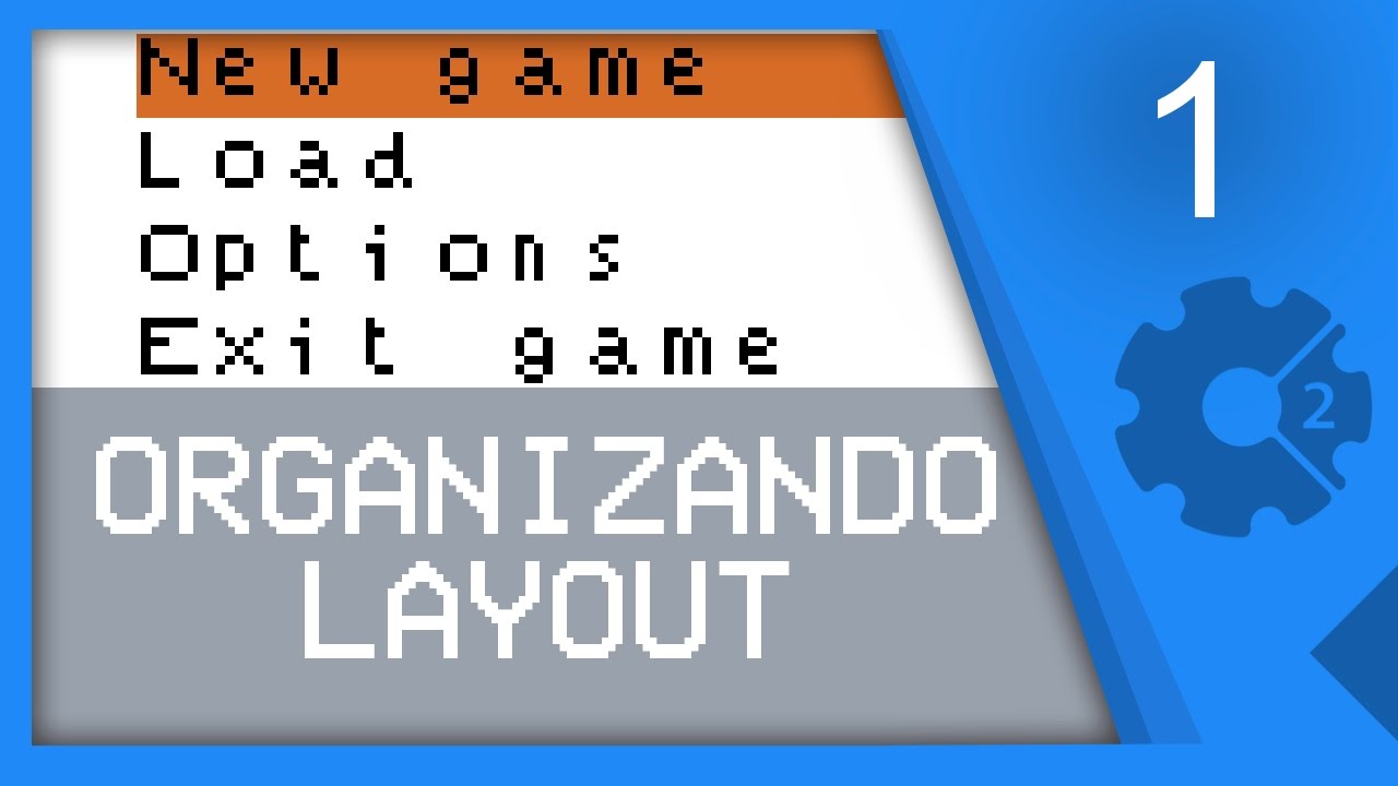 [CONSTRUCT 2] ORGANIZANDO O LAYOUT - Menu Principal 1/11