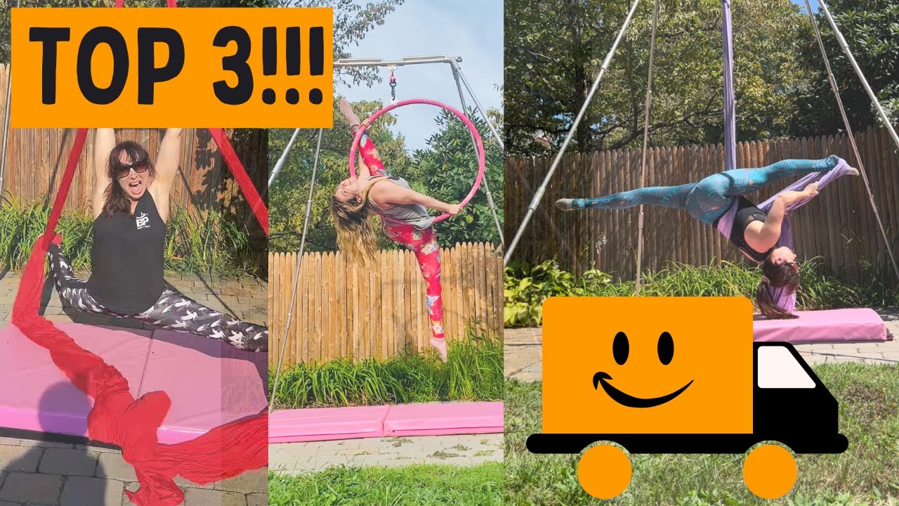 TOP 3 FAVORITE Amazon Products for Training Aerial at home!!!