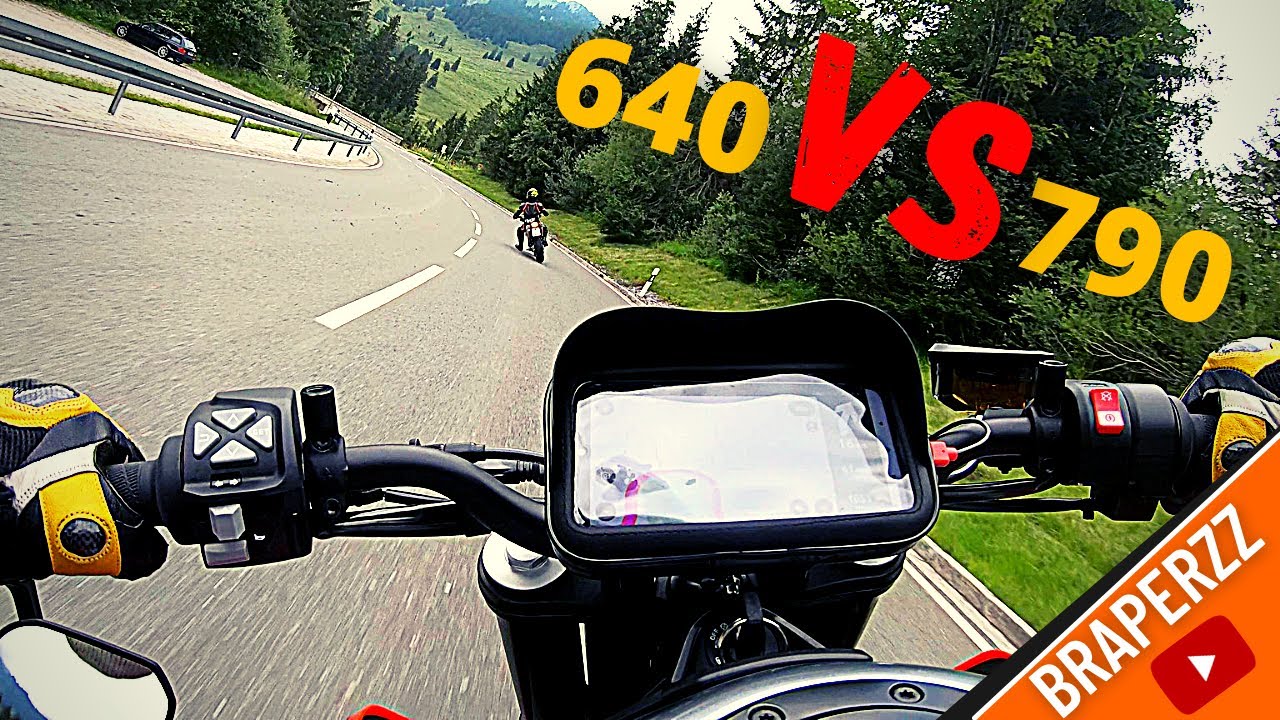 Ktm 640 SM vs Ktm 790 Duke