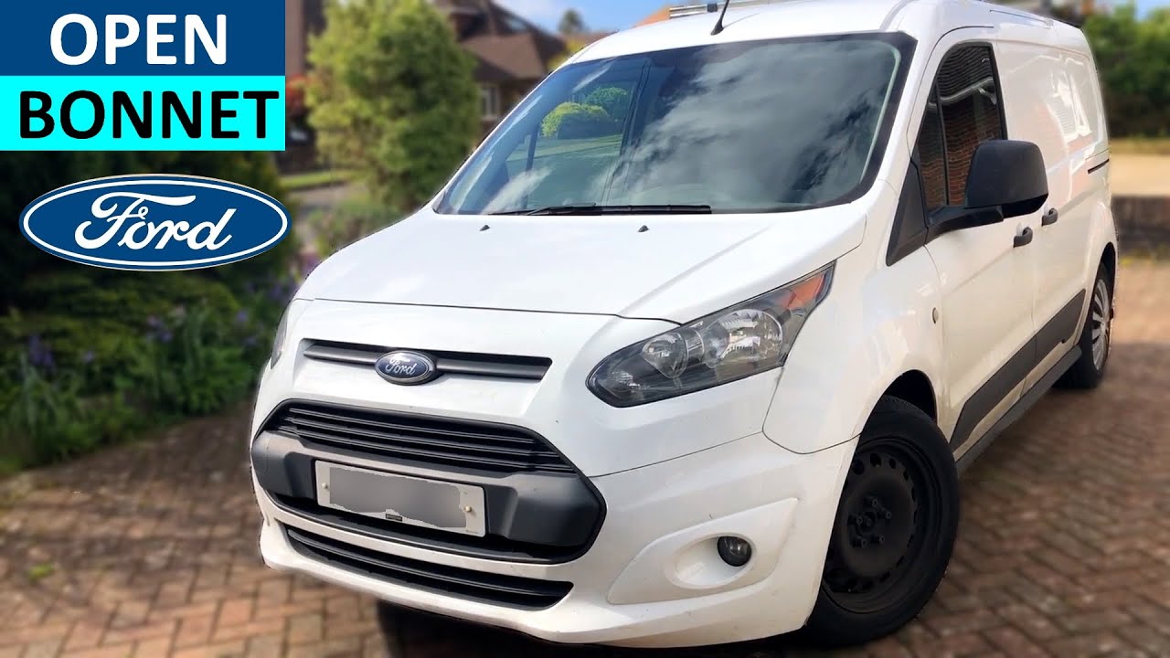 Как открыть капот на Ford Transit Connect - Как открыть капот на Ford Transit Connect