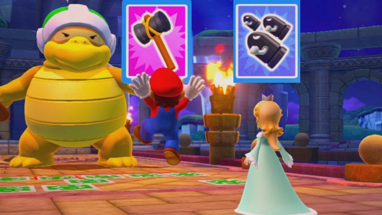 Mario Party 10 - Mario vs Rosalina - Haunted Trail