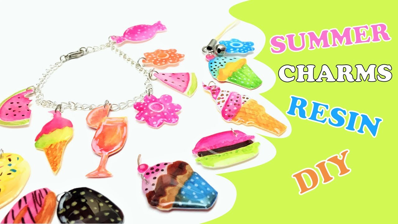 Resin Charms- Jewelry DIY