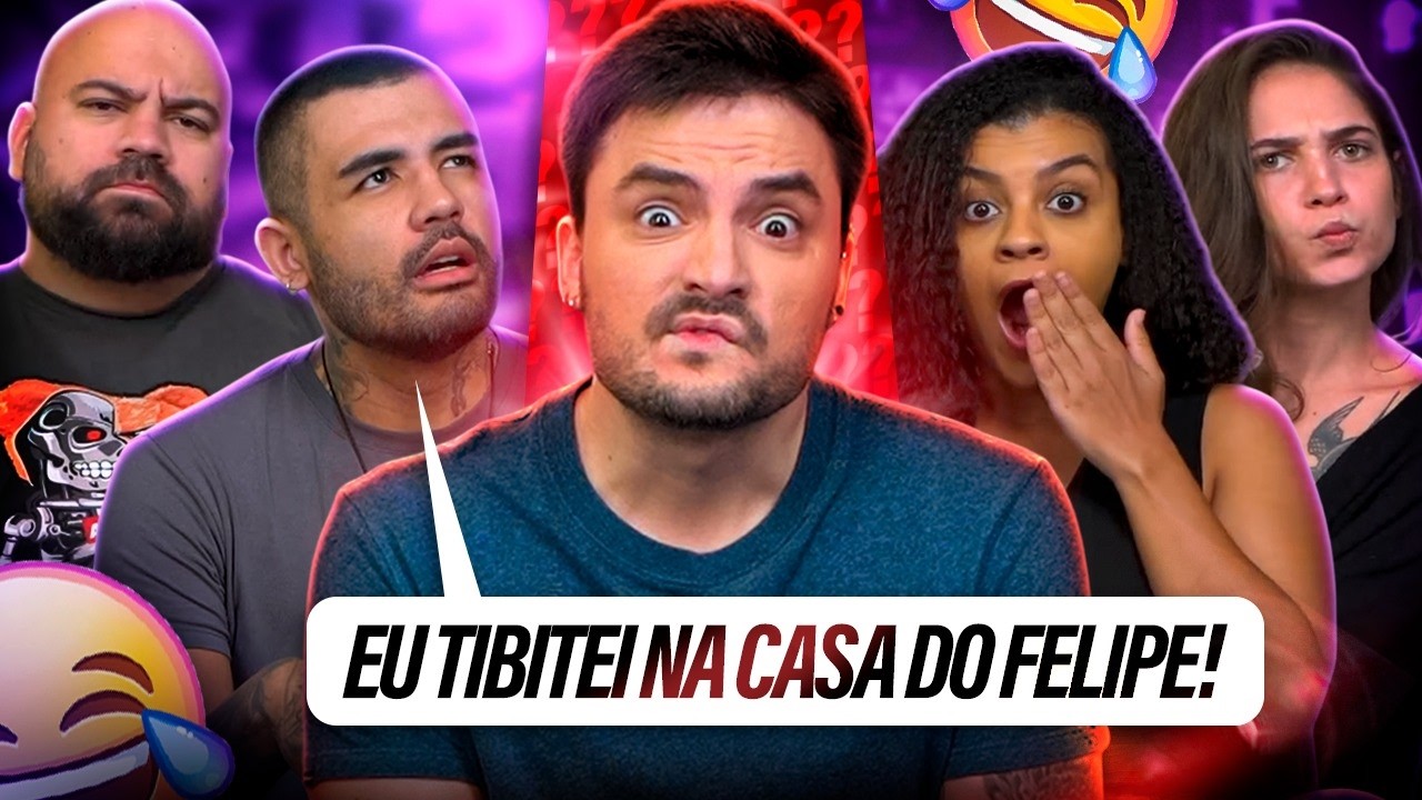 JOGANDO TIBITAR! QUEM TIBITA AQUI EM CASA?