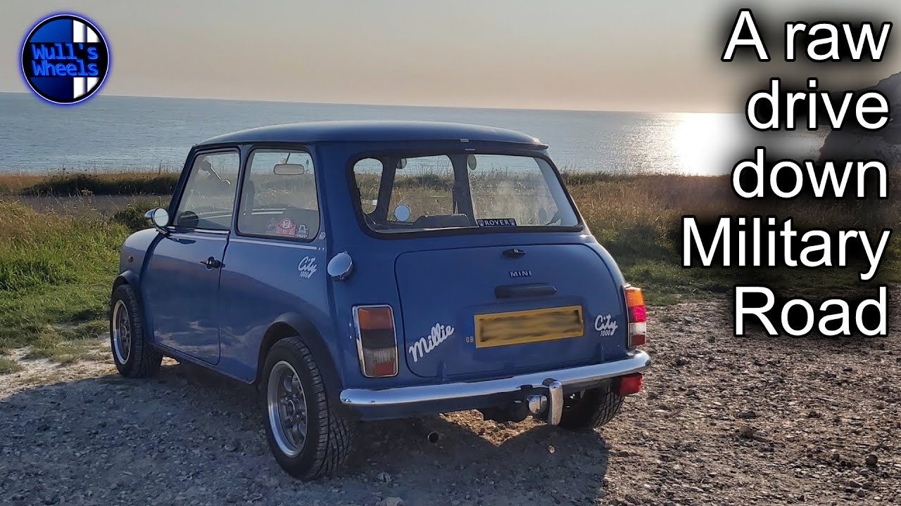 A Raw Evening Drive down Military Road - Isle of Wight