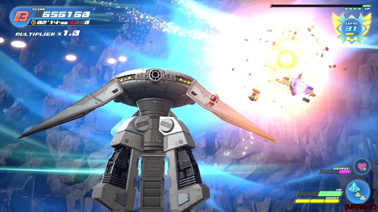 Kingdom Hearts 3 - Boss: Schwarzgeist (Thermosphere Trophy)