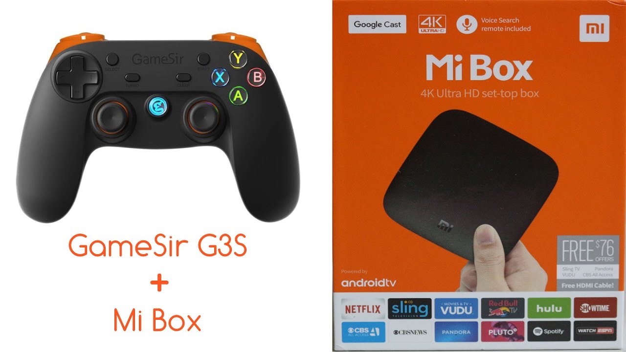 Connecting GameSir G3S Gamepad with Mi Box