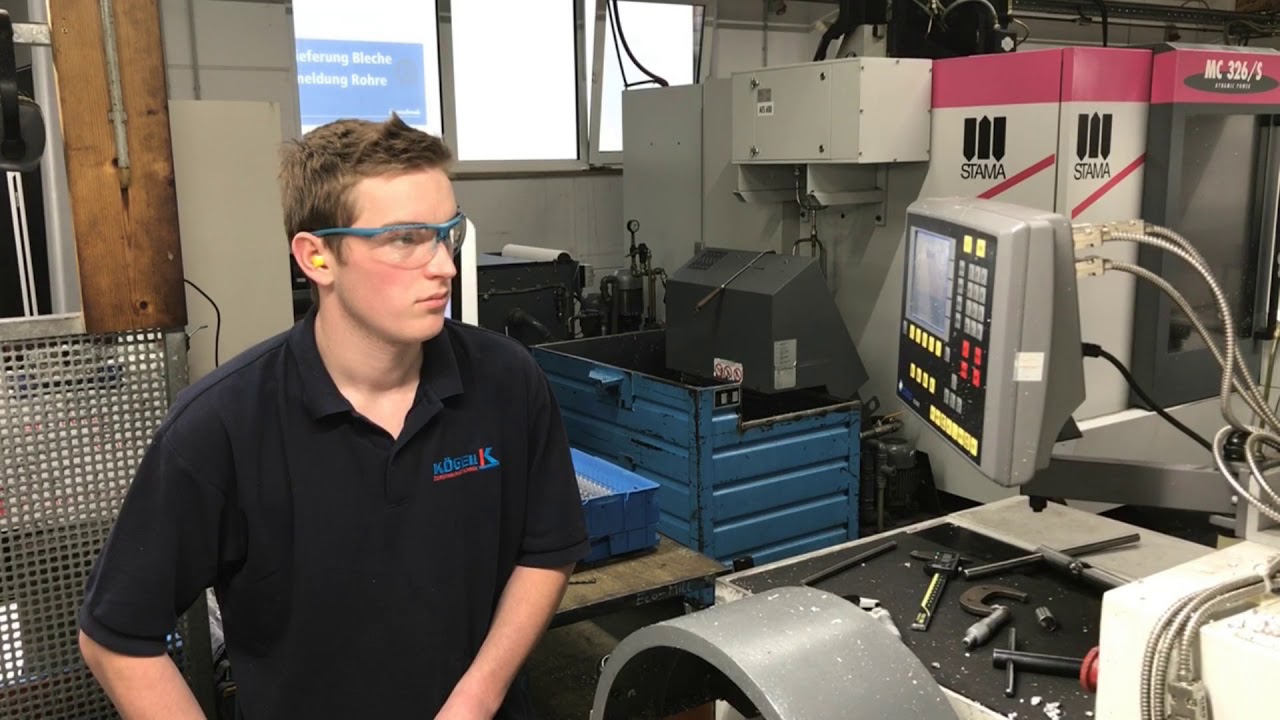 Ausbildung zum Feinwerkmechaniker bei der Firma Kögel Zerspanungstechnik