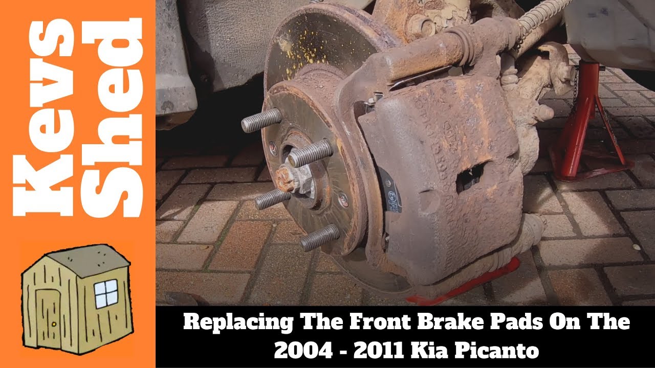 2004 - 2011 Kia Picanto - Replacing The Front Brake Pads