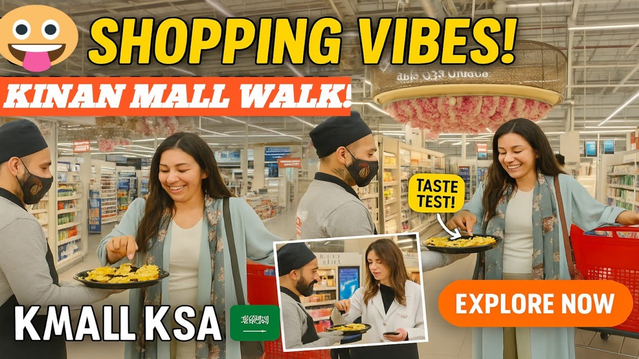 Walk around KINAN Mall KSA 🇸🇦