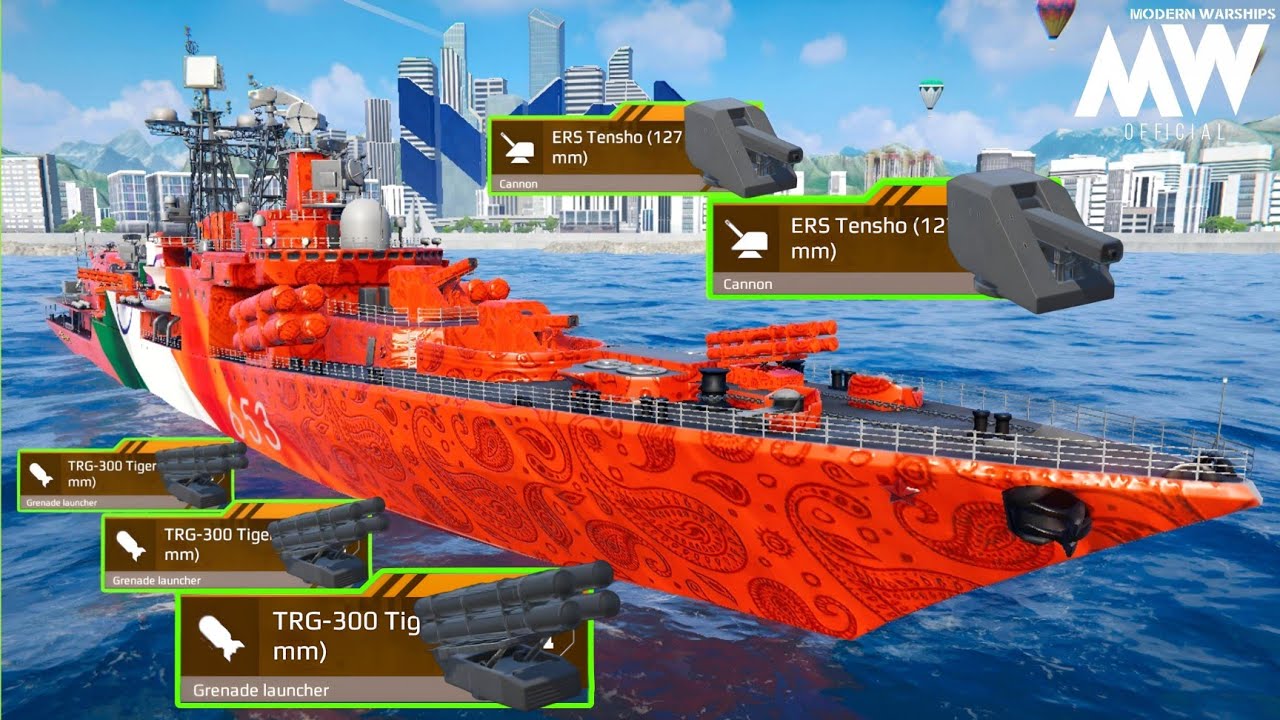 Basisty With ERS Tensho & TRG-300🔥Feel Like Killing Machine 💀- Modern Warships