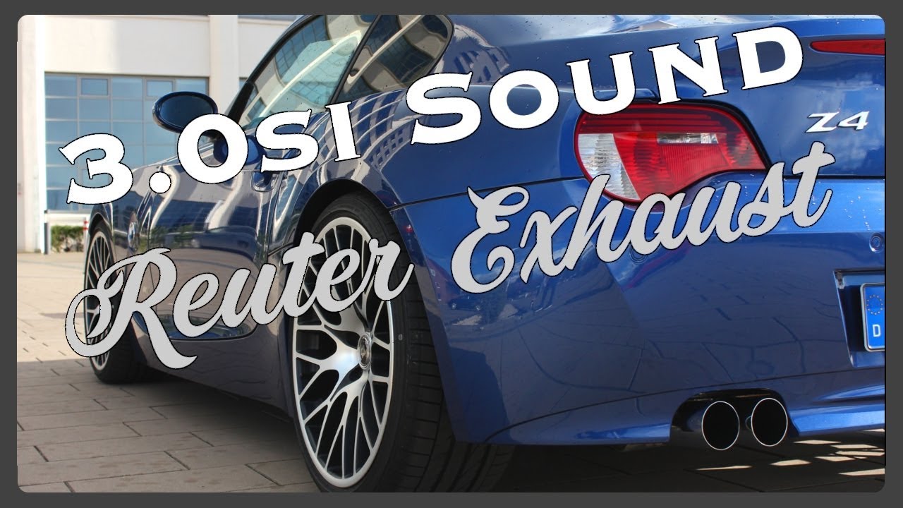 BMW Z4 Coupé | Exhaust Sound 3.0si | Reuter S