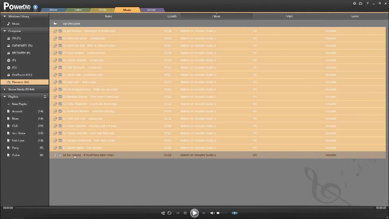 PowerDVD 11 - How to play music using PowerDVD
