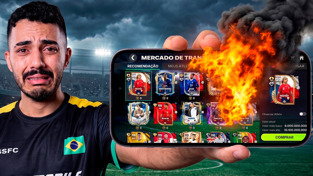 O FIM do MERCADO no FC MOBILE... 😔