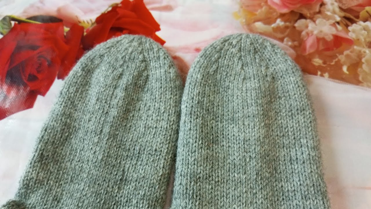 как связать мысок 
