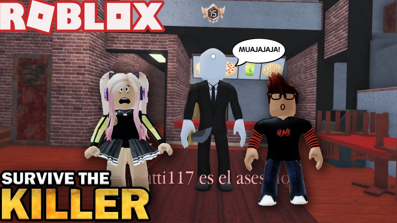 Un Hacker nos Tumba, Pero Luego Me Desquito, jejejeje! Roblox Sobrevive Al Asesino Gutti Gamer
