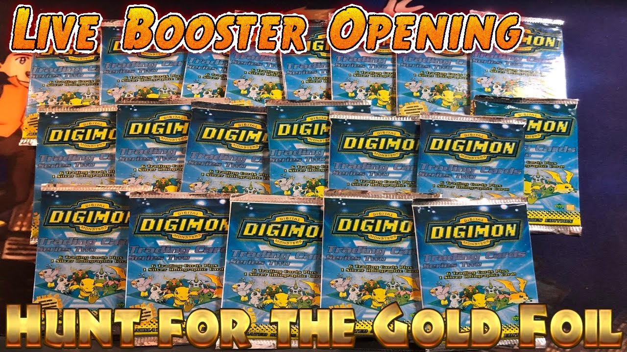 Runde 21 mit 50 Boostern! Hunt for Gold Foil | Digimon Animated Series 2 Live Opening