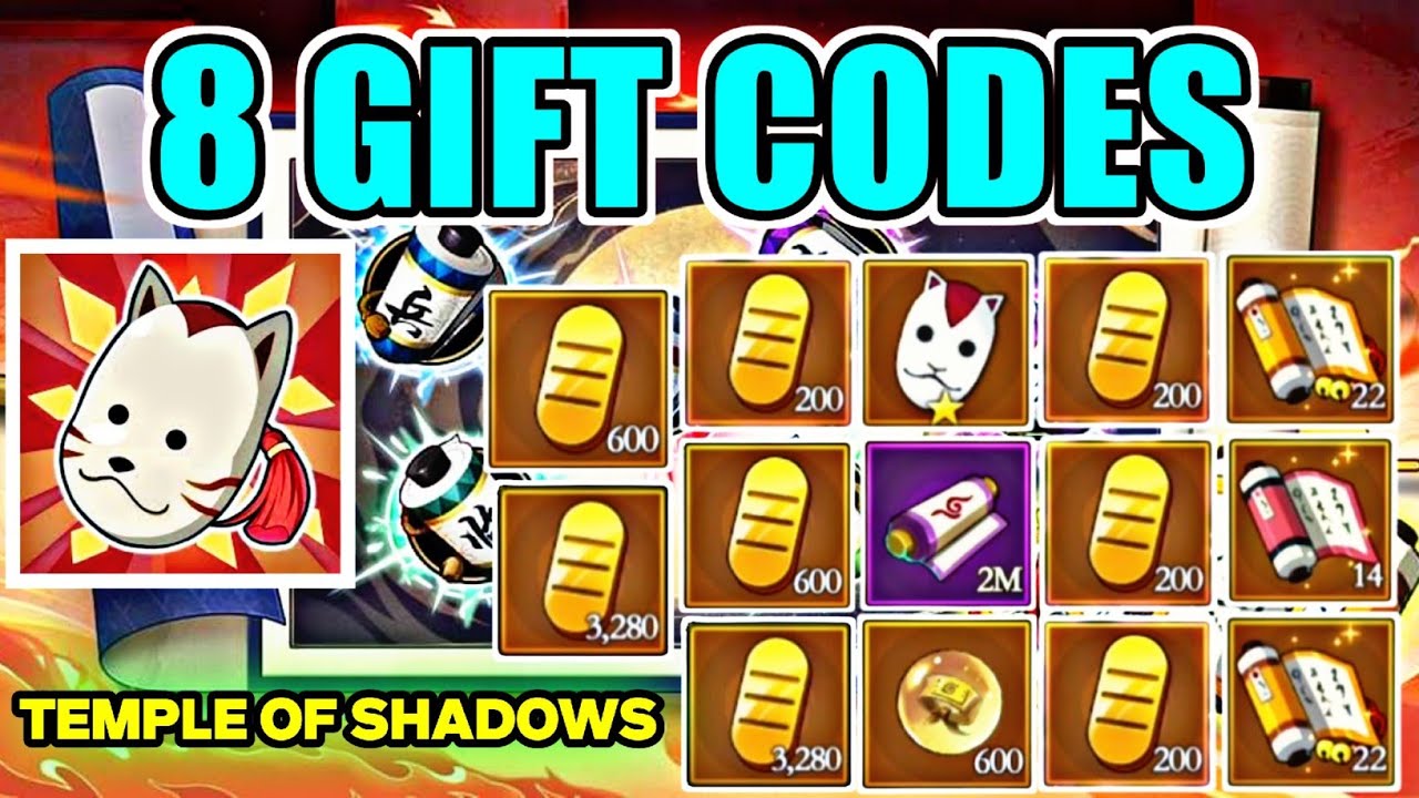 Temple Of Shadows!! 8 Gift Code | New Temple Of Shadows Codes 2025 | Kode Redeem