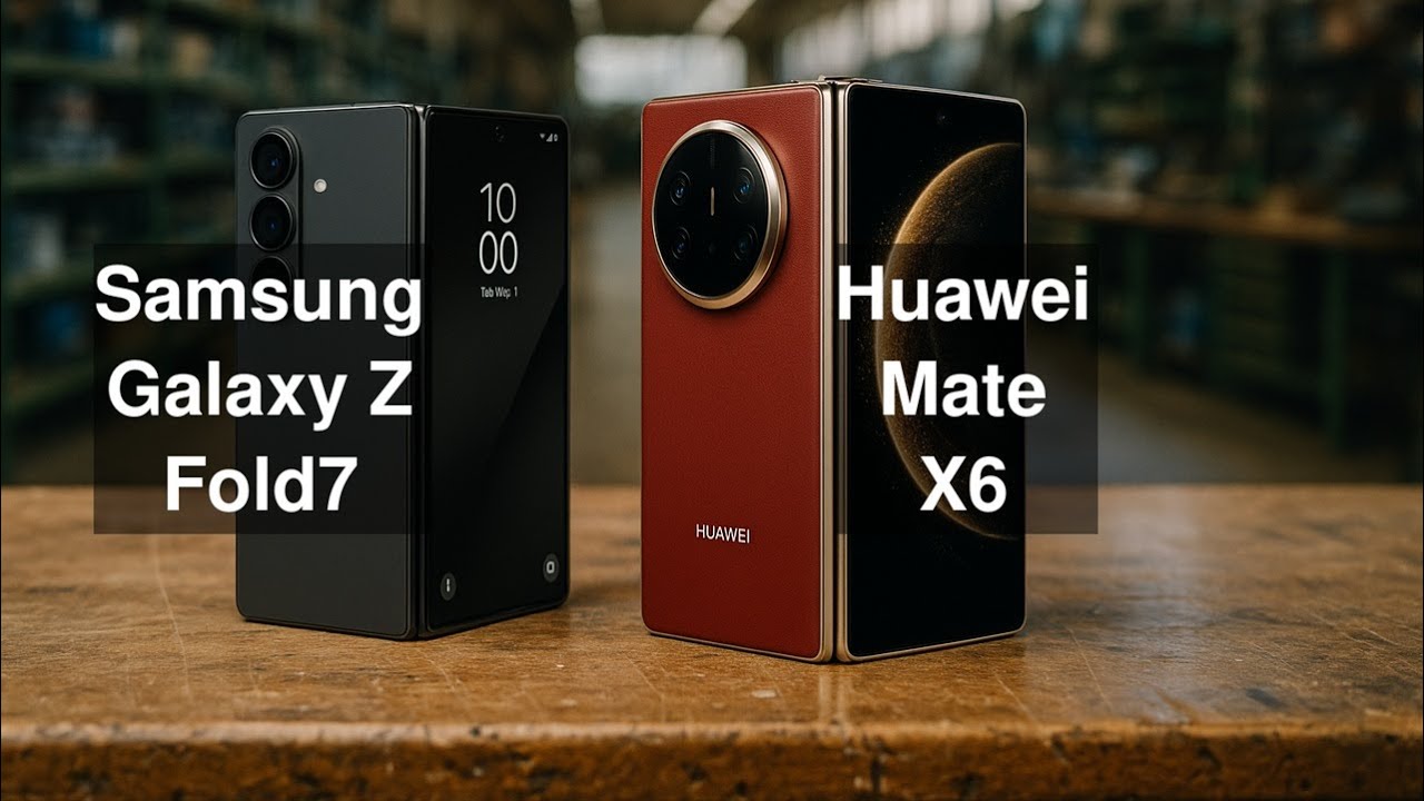 Samsung Galaxy Z Fold7 против Huawei Mate X6