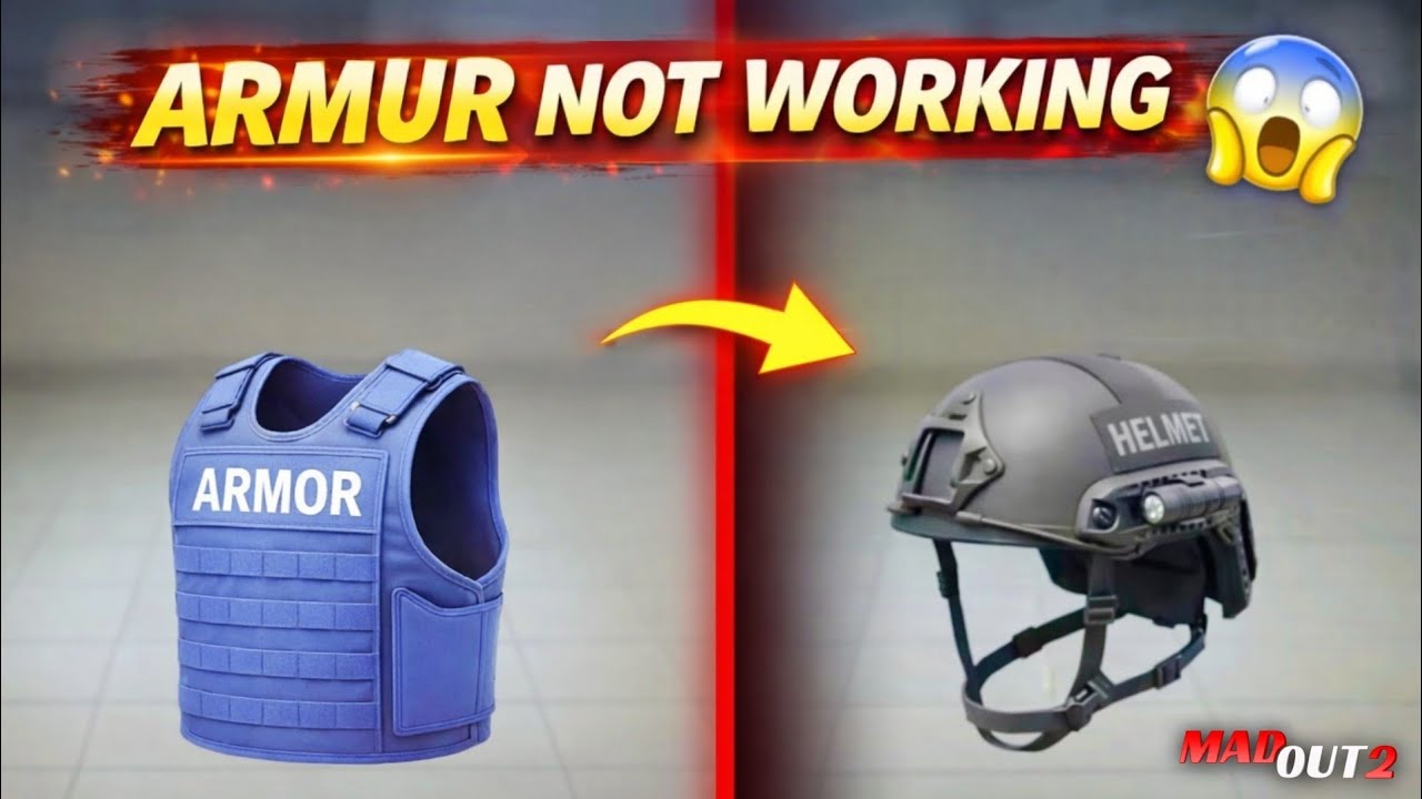 MadOut2 New Update: Armor Not Working But Helmet OP 😱