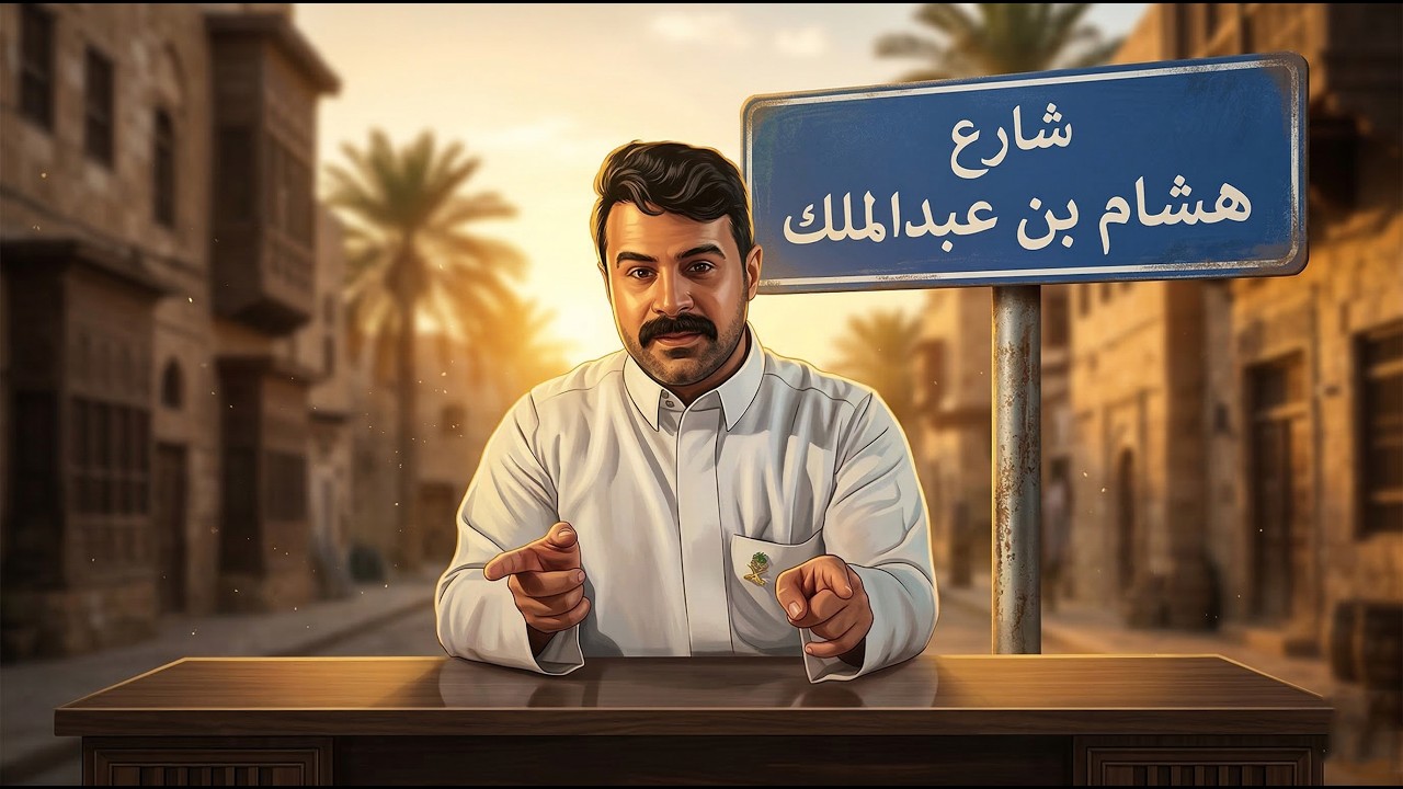 معجب القحطاني على الماشي شارع هشام بن عبدالملك