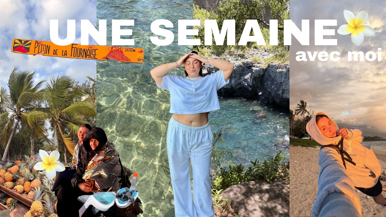 une semaine avec moi à la réunion
