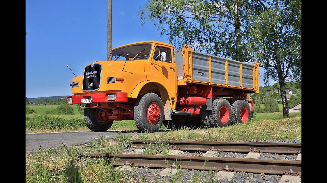 MAN 19-230 DAHK Allrad Kipper Leisinger Oldtimer LKW Truck Veteranenhalle 6x6